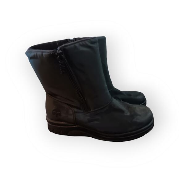 Totes double zipper all weather boots size 8 - Picture 3 of 7